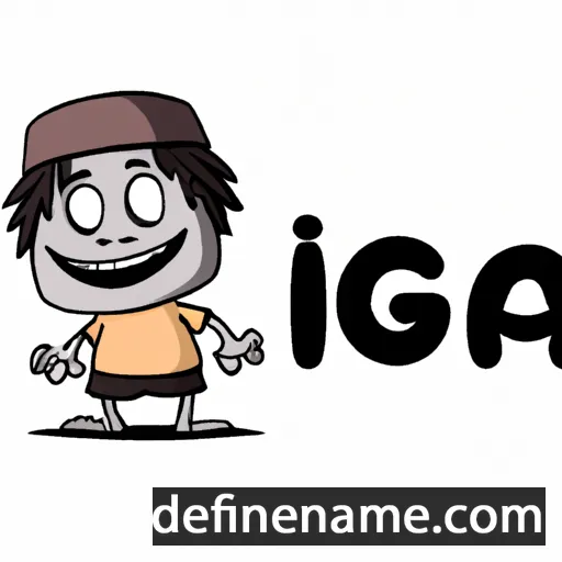 Iŋgá cartoon