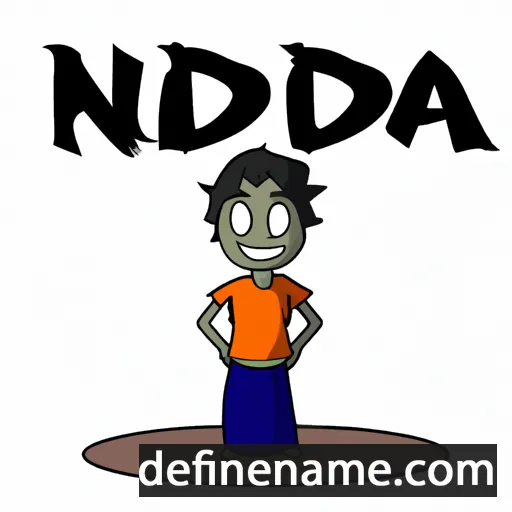 cartoon of the name Indra