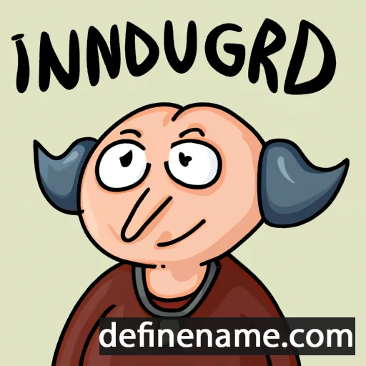 Ingetrud cartoon