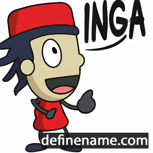 Ingga cartoon