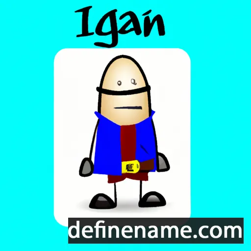 Ingimagn cartoon