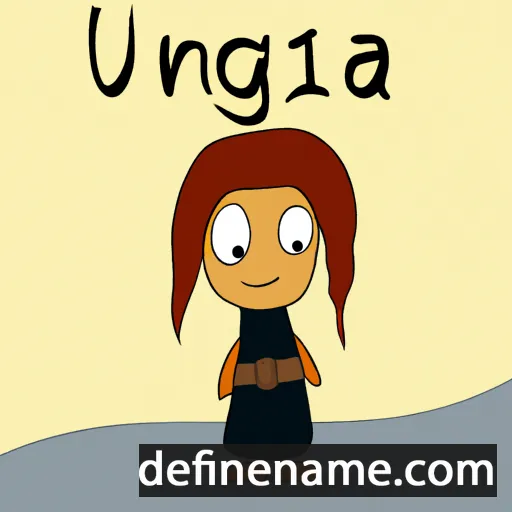 Inguna cartoon