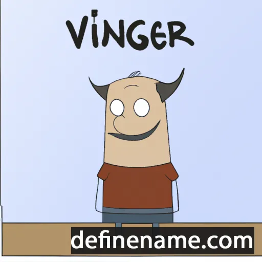 cartoon of the name Ingvor