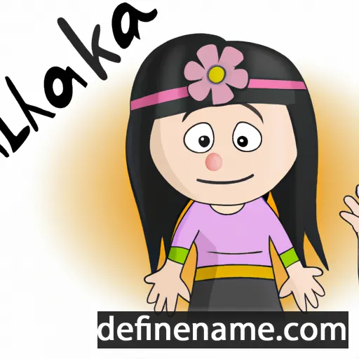 Iolakana cartoon