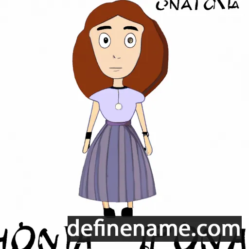 Ionna cartoon