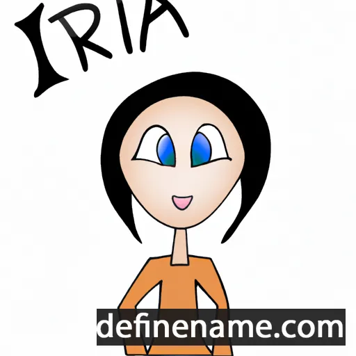 Iraia cartoon