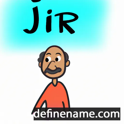 cartoon of the name Iraj