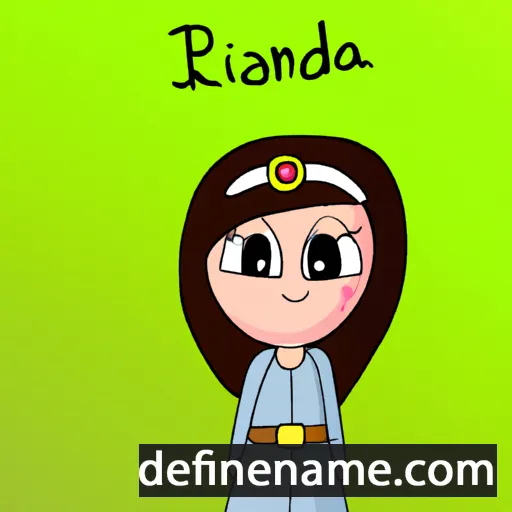 Iranda cartoon