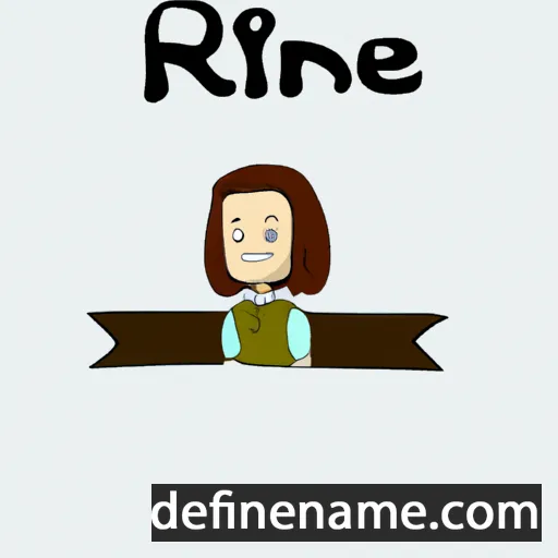 Iréne cartoon