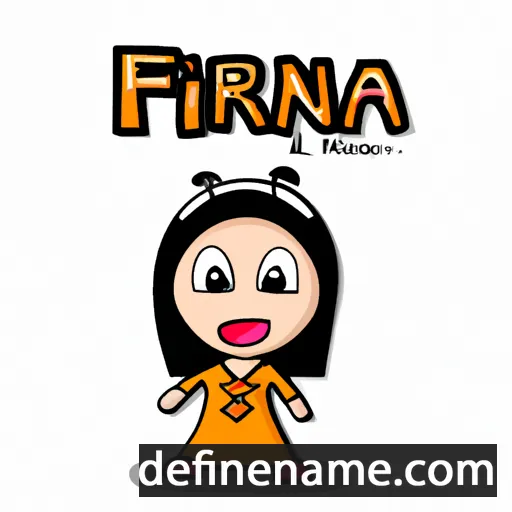 Irfana cartoon