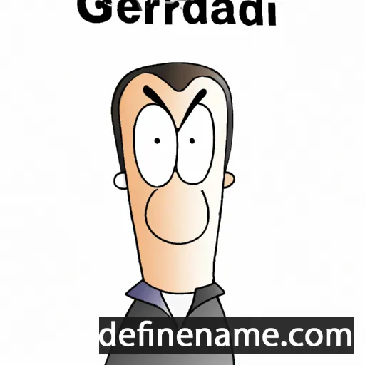 Gérard cartoon