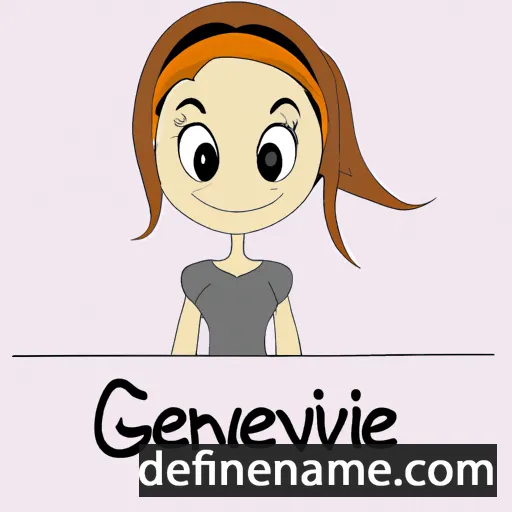 Genevieve cartoon