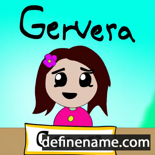 Genevra cartoon