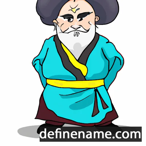 Genghis cartoon