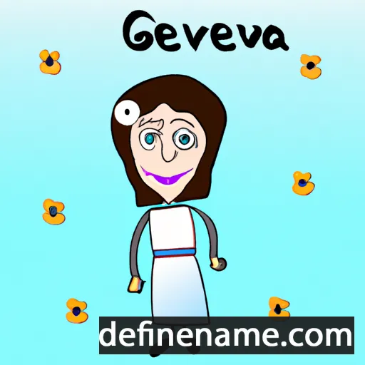 Genovefa cartoon