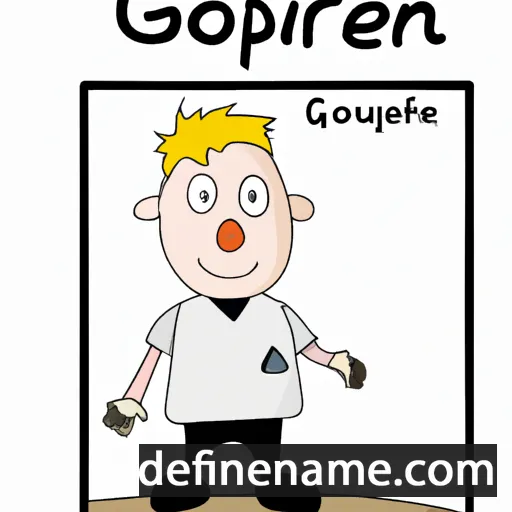 Geoffroy cartoon