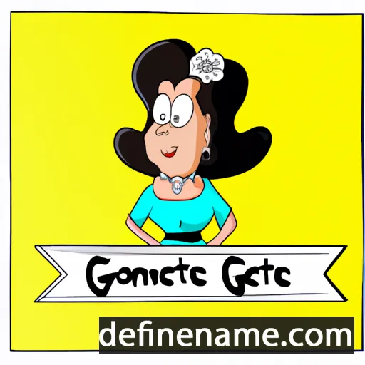 Georgette cartoon