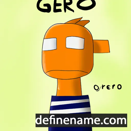 Gero cartoon