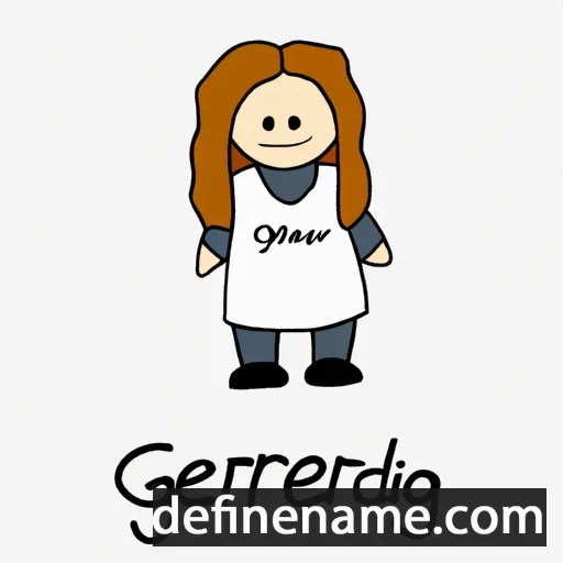 Gerðr cartoon