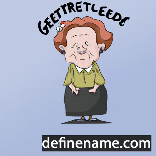 Gertrude cartoon