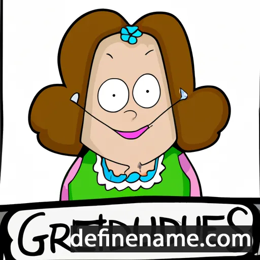 Gertrudes cartoon