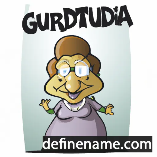 Gertruida cartoon