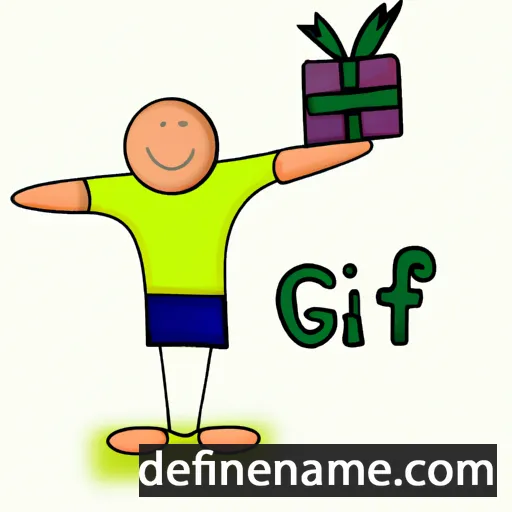 Gift cartoon