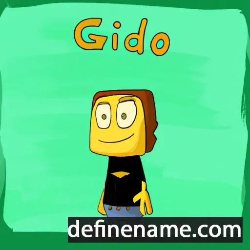 Gildo cartoon