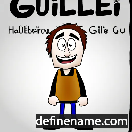 Gilleasbuig cartoon