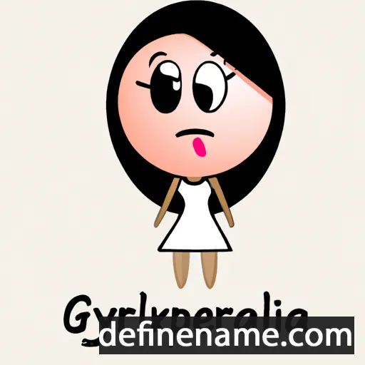 Glykeria cartoon