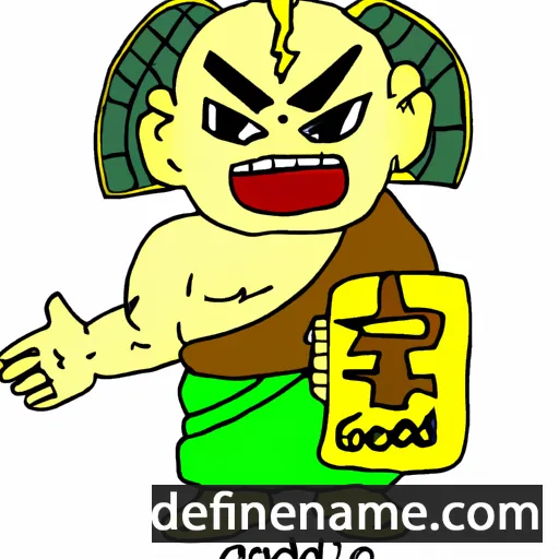 Godgifu cartoon