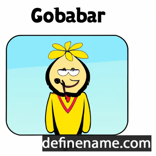 Golbahar cartoon