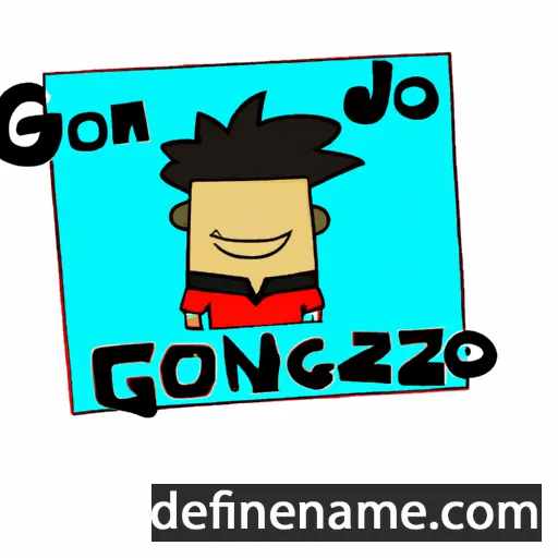 Gonzalo cartoon