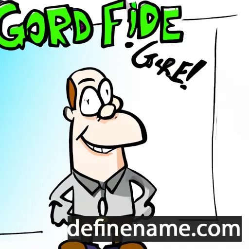 Gordie cartoon