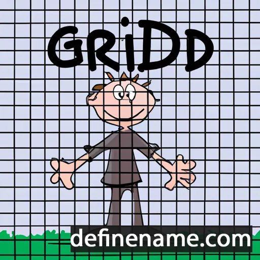 Grid cartoon