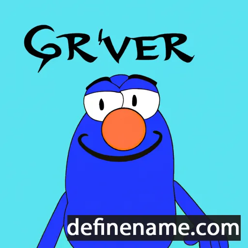 Grover cartoon