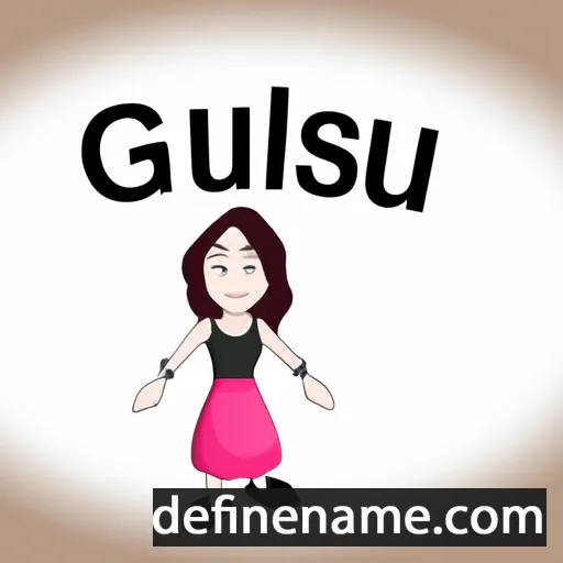 Gülşen cartoon