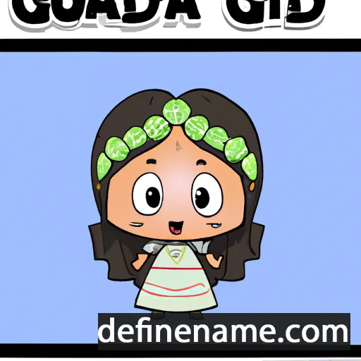 Guadalupe cartoon