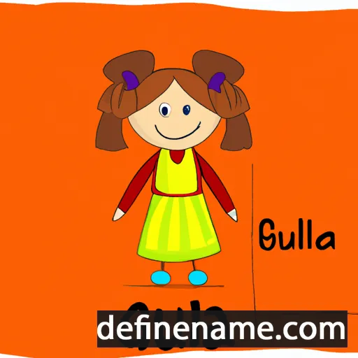 Gulla cartoon