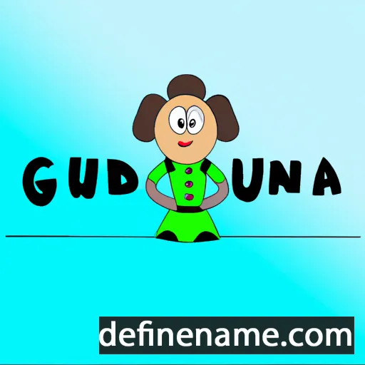 Gundula cartoon