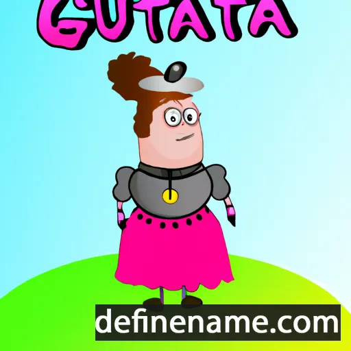 Gustava cartoon