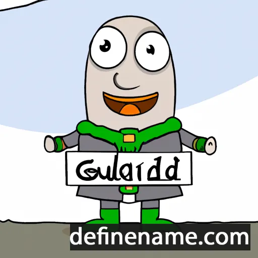 Guðmundur cartoon