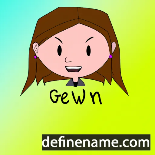 Gwenn cartoon