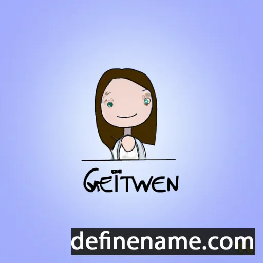 Gwenyth cartoon