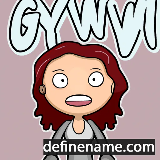 Gwyn cartoon