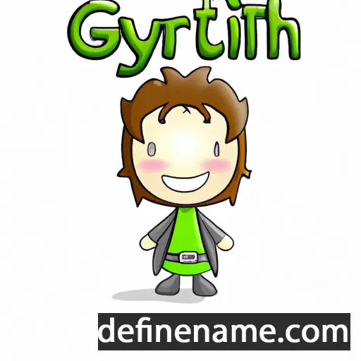 Gwythyr cartoon