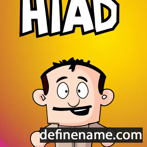 Hadad cartoon