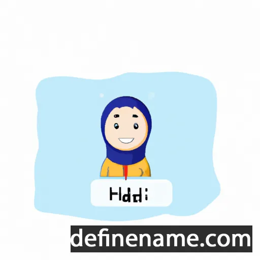 Hadil cartoon