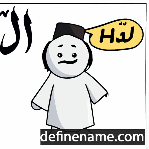 Haji cartoon