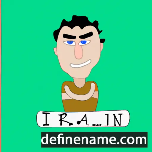 Irlan cartoon